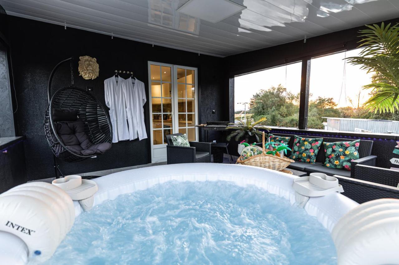 Dynasty Home Spa Appartement 100M2 Jacuzzi Terrasse Holtzheim Esterno foto